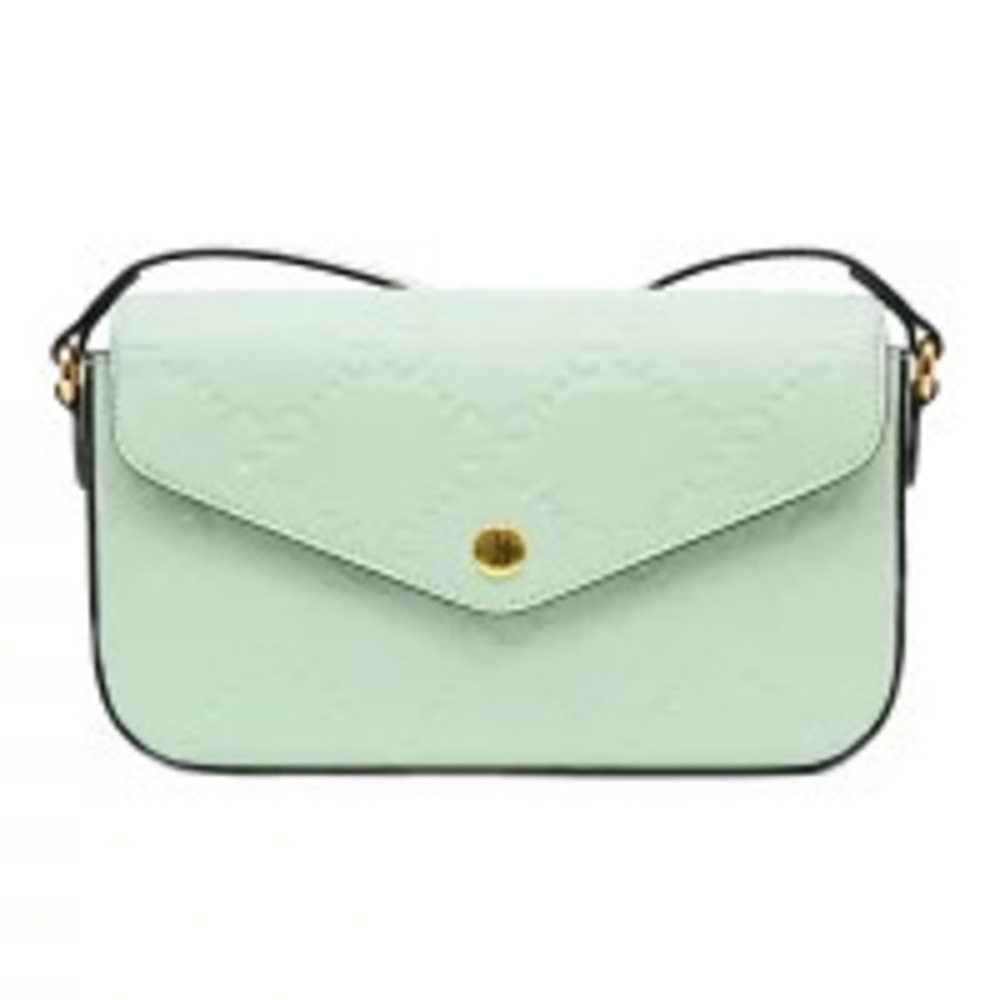 Gucci Super Shoulder Bag Crossbody Green Leather